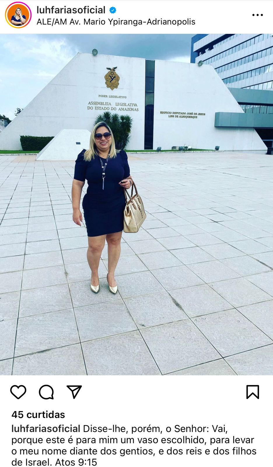 Dama do Tráfico agora tem selo verificado no Instagram – São Bento