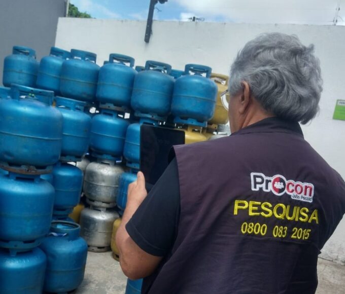 Gás de cozinha varia até R$ 25 em João Pessoa após reajuste de 7%
